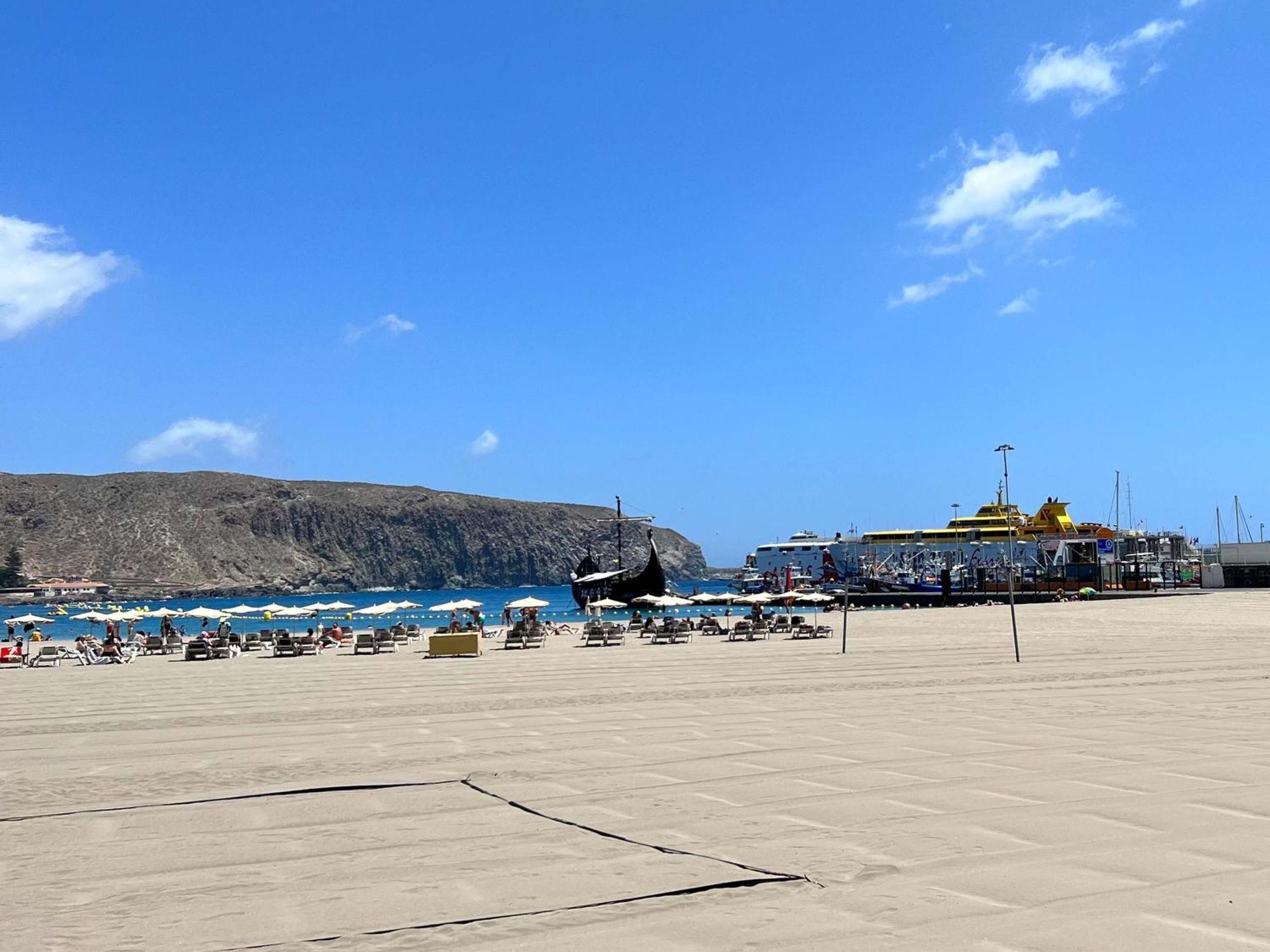 Encantador Apartamento Con Terraza, Los Cristianos Los Cristianos  Eksteriør bilde